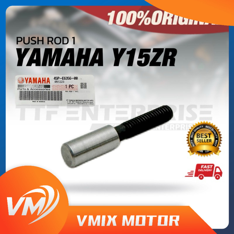 YAMAHA Y15ZR PUSH ROD 1 (B171) 45P-E6356-00 PUSH ROD CLUTCH YSUKU Y15 ZR SHAFT SAP