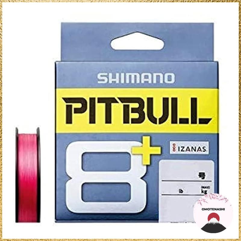 SHIMANO PE Line Pitbull 8+ 0.4~2.0 150m 200m Traceable Pink Sea bass Bigfin reef squid Black porgy
