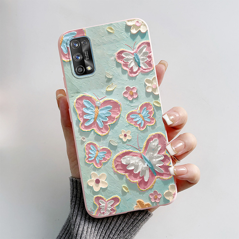 สําหรับrealme 7 / 7 Pro / Narzo 20 ProกรณีCandy Jelly Matteแมวน่ารักการ์ตูนตลกสุนัขรูปแบบนุ่มบางฝาครอบป้องกันปลอก - รูปที่ 5