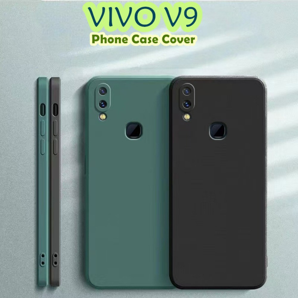 สําหรับ VIVO V9 เคสซิลิโคนคลุมทั้งหมด Drop และทนต่อการสึกหรอเคสโทรศัพท์ Cover