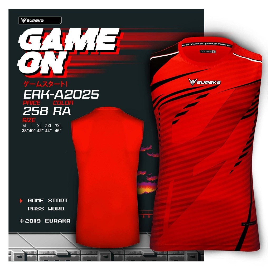 Eureka เสื้อวิ่ง ยูเรก้าแขนกุด รุ่น A2025