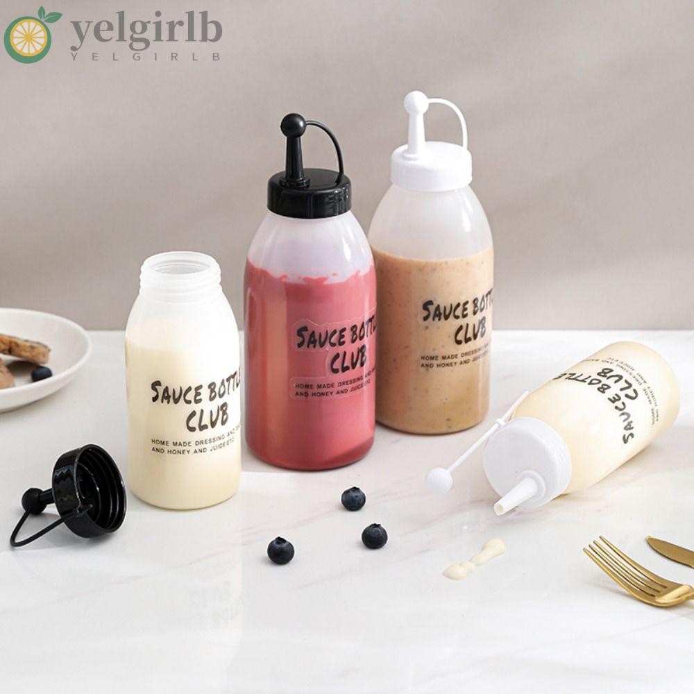 Yelgirlb ขวดสกัดปรุงรส, ซอส, ขวดบีบเครื่องปรุงน้ํามันมะกอก, อุปกรณ์บาร์บีคิวปิคนิค น้ําสลัด 350/650ML ขวดสเปรย์น้ํามัน