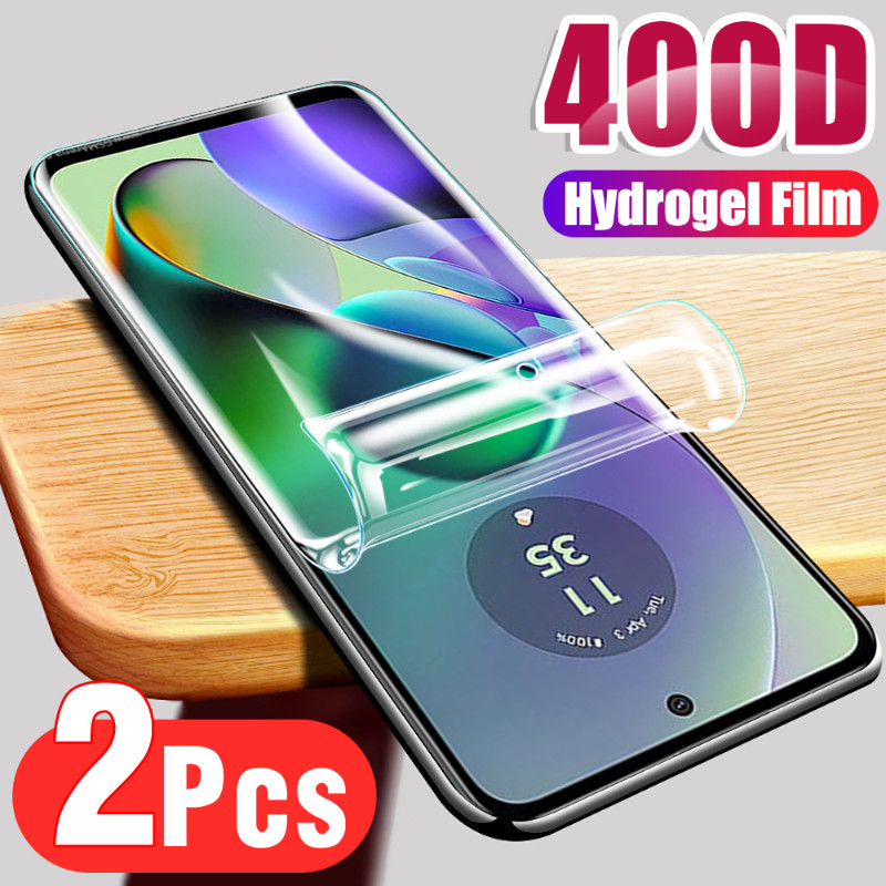 Sharp AquosV6 AquosR7s AquosR8s 2 ชิ้น HD Clear Soft Hydrogel ฟิล์มสําหรับ Sharp Aquos Sense7 V7 V6 
