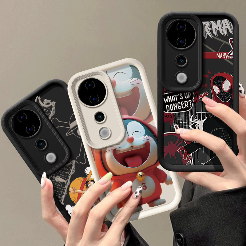 เคสน่ารักสําหรับ VIVO V40 Pro ใหม่กันกระแทก Softcase TPU Full Camera Protector Cover เคสใหม่ 2024