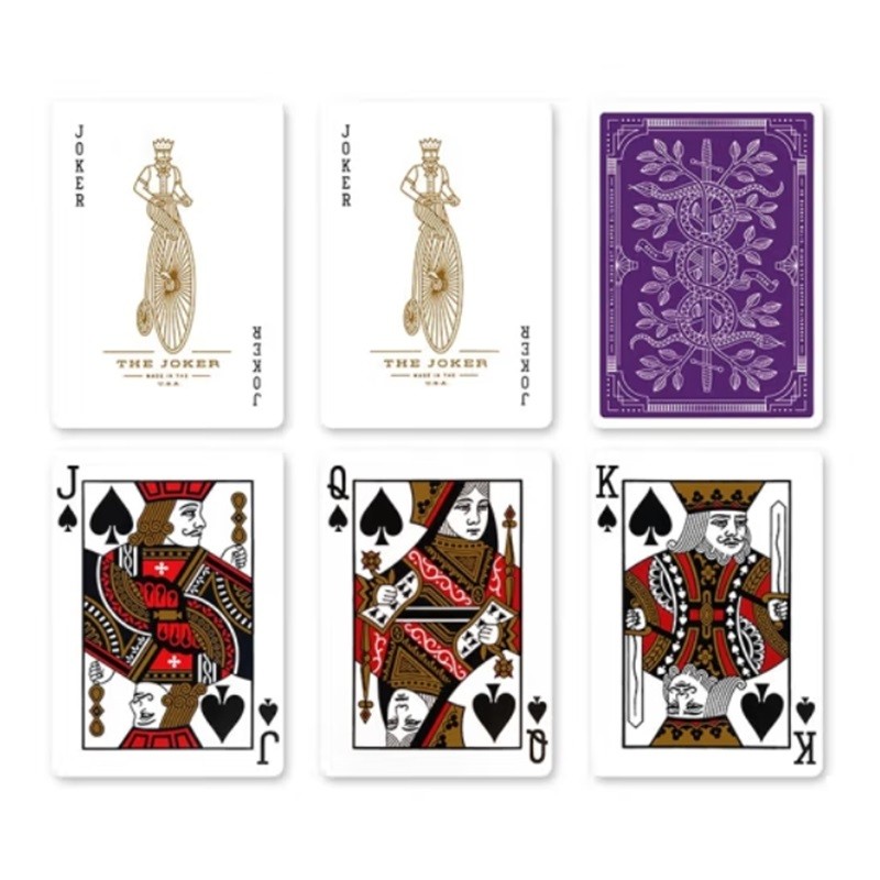 Theory11 Purple Monarchs Play Cards Monarch Deck Poker Collection การ์ดเกม ราคา ถูกที่สุด ดีลบีเคเค แกลเลอรีภาพที่ 6