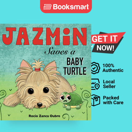 Jazmin Saves A Baby Turtle - ฮาร์ดแบ็ค - อังกฤษ - 9798218015596