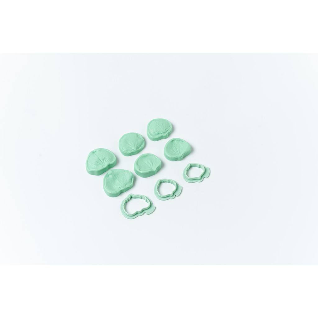 9pcs ไฮเดรนเยียดอกไม้ Fondant Mould ชุดกลีบหลอดเลือดดําซิลิโคน Mould เครื่องตัดพลาสติก DIY Sugarcraft,Clay ดอกไม้ Fondant ชุดสําหรับเค้กตกแต่งมือหัตถกรรม - รูปที่ 4