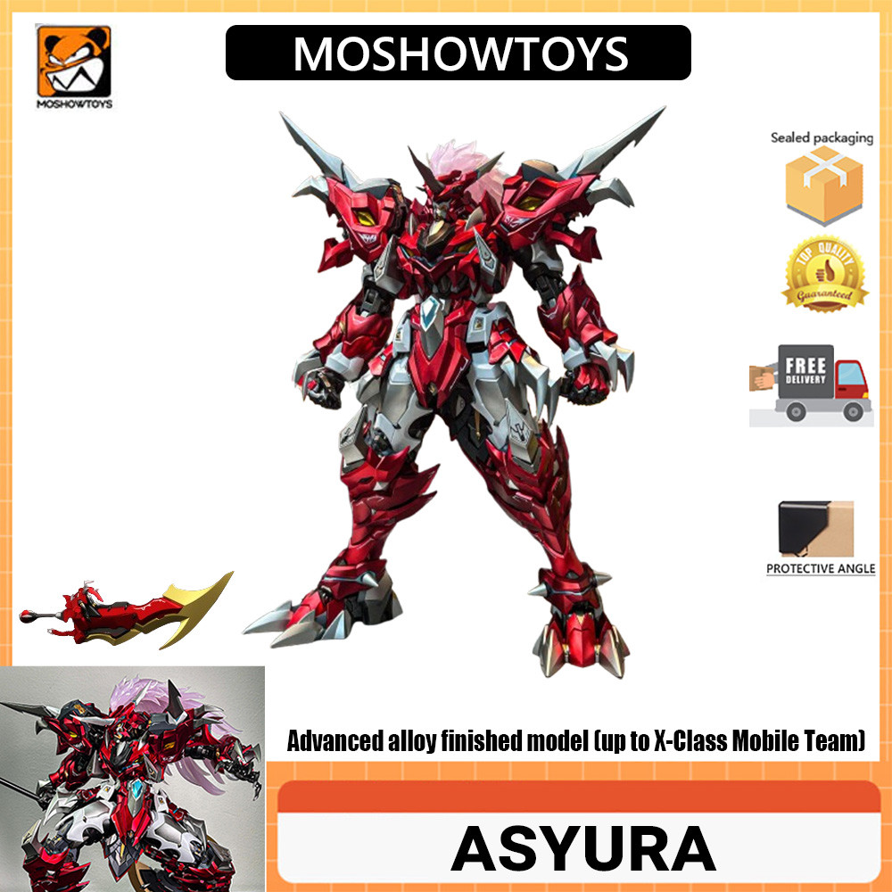 Moshow ASYURA 67039 สําเร็จรูปรุ่น Zhizhen X-Class การสร้างในประเทศ Mecha Mobile Team Air Slam