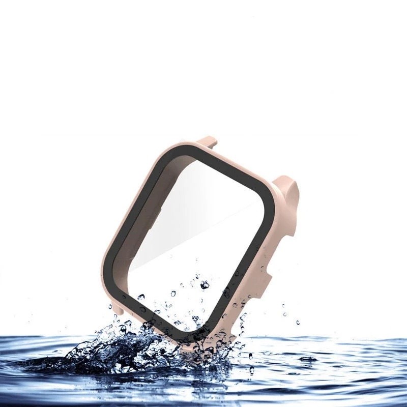 สําหรับ Garmin Venu Sq 2 PC shell กระจกนิรภัยป้องกันหน้าจอ TPU กรอบป้องกันกรณีป้องกันการตก