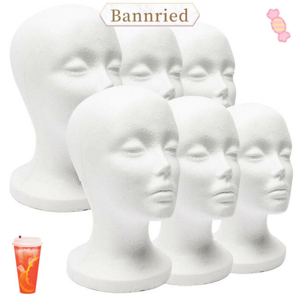 Bannriedsg989 ชั้นวางหุ่นโฟมกว้าง Home Living Dummy วิกผมขาตั้งจอแสดงผล