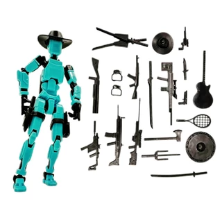 ใหม่ Lucky 13 3D การพิมพ์รุ่น Movable รูป Royal armor Warriors Dummy 13 Action Figure หุ่นยนต์ 13 ของเล่นประกอบรุ่นเด็กของขวัญ
