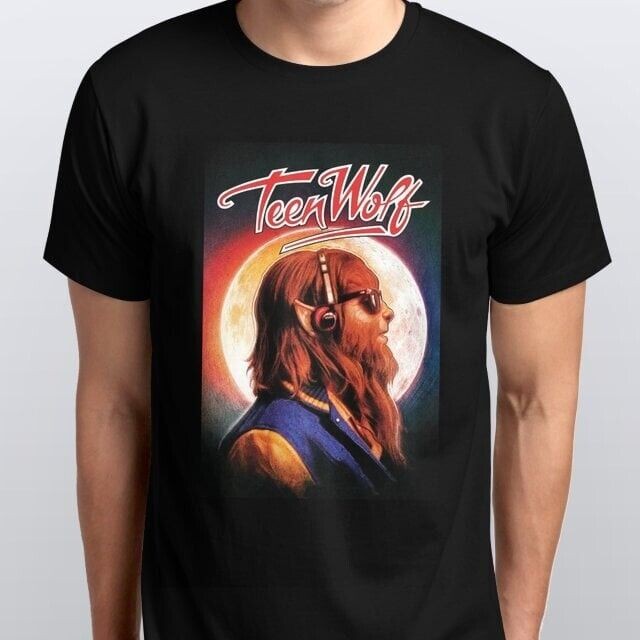 เสื้อยืด Retro สไตล์ 80s จากภาพยนตร์เรื่องTeen Wolf พร้อมเป็นของขวัญวันหยุด