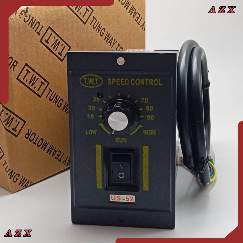 สินค้าแท้ US-52 60W speed control US52 us-52 220V ส่งทุกวัน แพ็คเกจใหม่สุด ปรับความเร็ว รอบ มอเตอร์