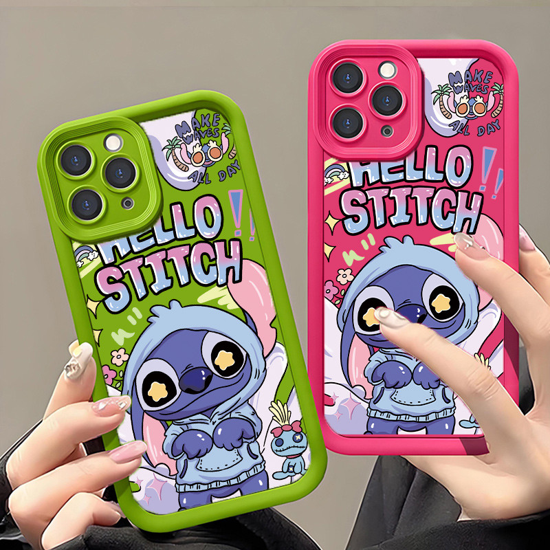 เคส Tecno Spark Go 1 Spark 30C Go 2025 Spark Go 2024 2023 Spark 6 Go Spark 20 PRO 20C 10C 8C Spark 10 PRO 4G Y0075S Stitch Luxury Macaron Candy Color soft Cover phone Case