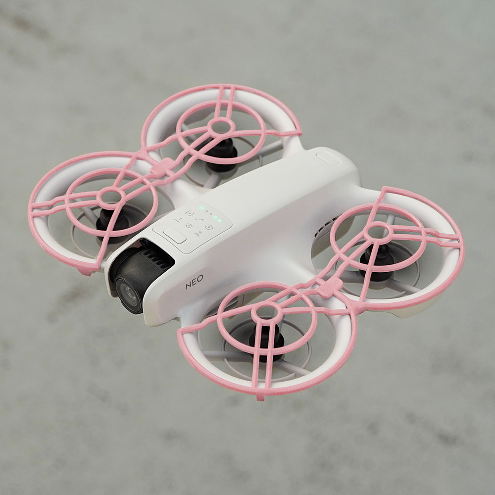 การ์ดใบพัดสําหรับอุปกรณ์เสริม DJI NEO,360° Paddles Protector น้ําหนักเบา Anti-Scratch Anti-Jamming ใบมีด Protector เหมาะกับ DJI NEO Drone