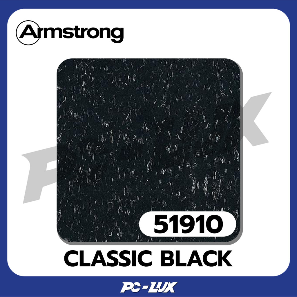 Armstrong กระเบื้องยาง Classic Black รหัส 51910