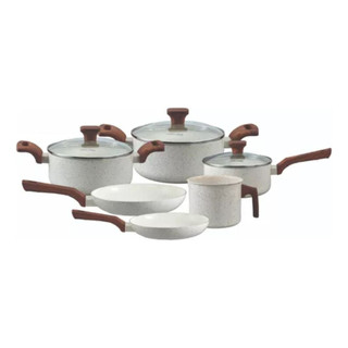 Jogo de Panelas 6 Peças de Indução Com Revestimento Ceramico Pratic Cook Mimo Style
