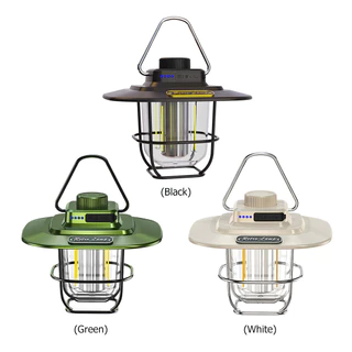 ไฟ LED สำหรับตั้งแคมป์ กันน้ำ หรี่แสงได้ แขวนได้ 4500mAh ครอบครัวตั้งแคมป์ตกปลา ลานบ้าน ปิกนิก สวน