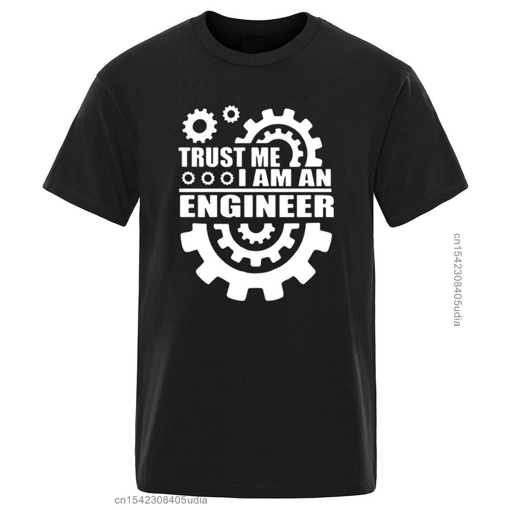 Mens Trust Me, I Am An วิศวกร Tshirt O-คอ Streetwear Camisa Streetwear แฟชั่น Hip Hop Camisetas Leis