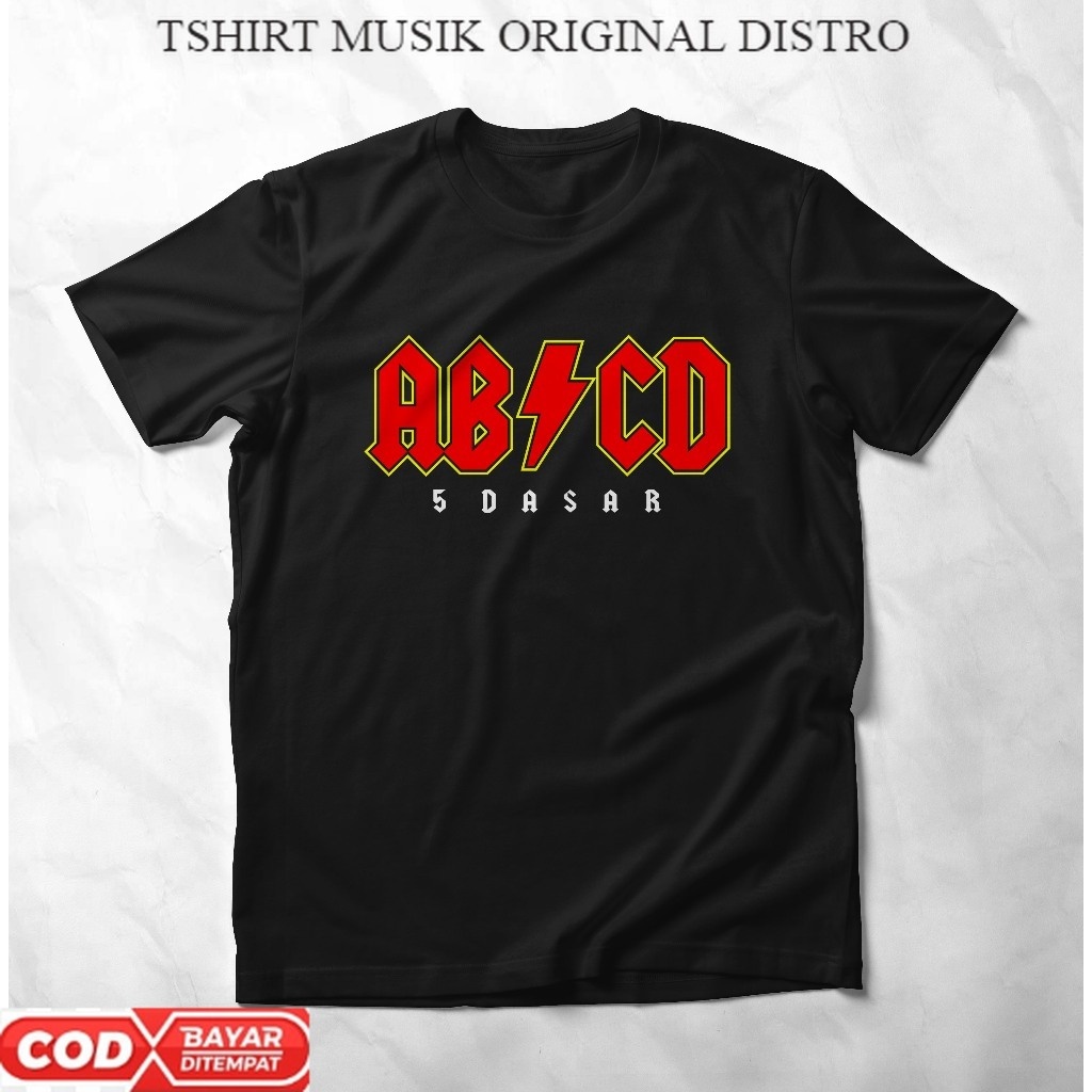 เสื้อยืดวงโลหะพื้นฐาน Abcd PANDA ACDC 5 | เสื้อยืดโลหะ Plestan | เสื้อยืด Distro สําหรับผู้ชายและผู้