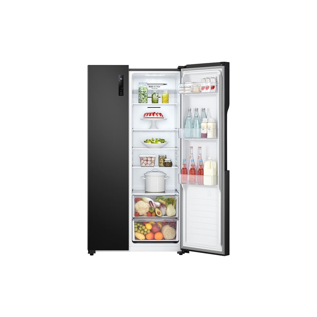 LG ตู้เย็น Side-by-Side ขนาด 18.3 คิว รุ่น GC-B187JBAM ระบบ Smart Inverter ราคา ถูกที่สุด ดีลบีเคเค แกลเลอรีภาพที่ 4