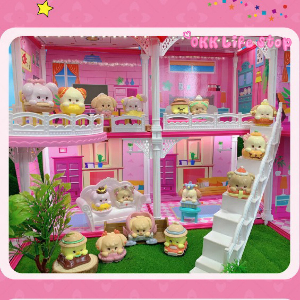 OKK Life Stop(A1437)*พร้อมส่งในไทย*MIKKO Holiday Gift Series กล่องจุ่ม น่ารักๆ