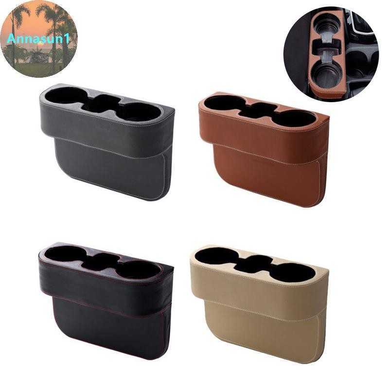 Annasun Car Cup Holder Auto Interior Organizer แบบพกพาที่นั่งถ้วยขวดโทรศัพท์ผู้ถือเครื่องดื่มขาตั้งกล่อง TH