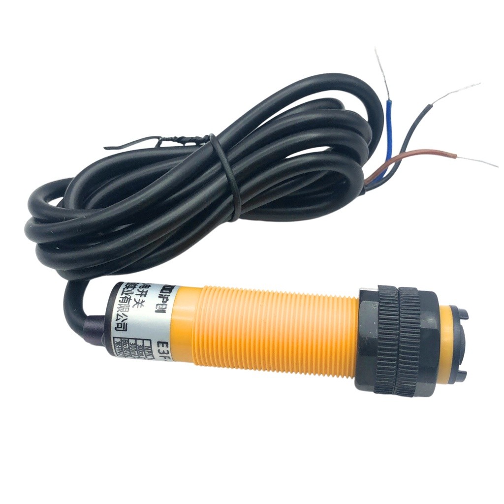 E3F-DS300C1 เซนเซอร์สวิตช์แสง ปรับค่าตรวจจับได้ ระยะ 3 เมตร