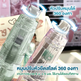 Ohayo เทปลบคำผิด หมุนได้ 360 องศา ลบปากกาลิควิด เทปลบแฟนซี สําหรับโรงเรียน สํานักงาน เครื่องเขียน