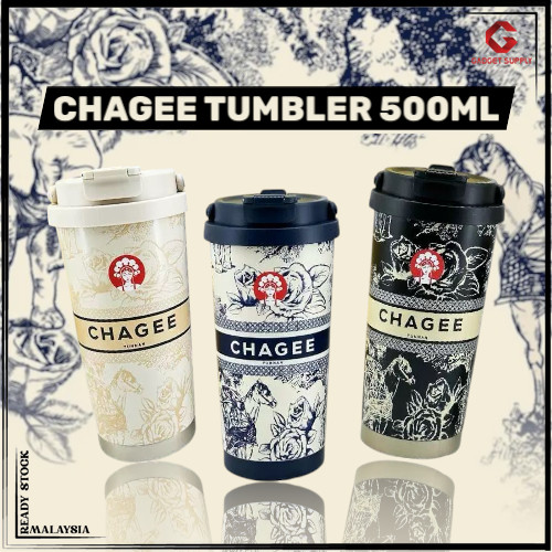 BEST SELLER 500ML CHAGEE Tumbler Vacuum Insulated Stainless Steel Coffee Cup HOT/COLD