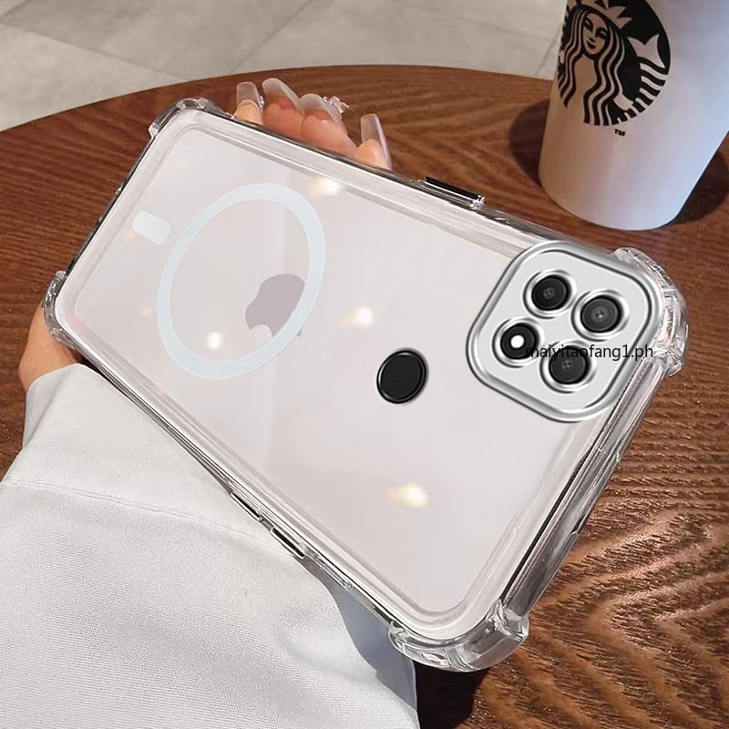 เคส oppo a15 oppo a15s a35 ใสสี่มุมหนาชุบซิลิโคนเคสโทรศัพท์ CCCCA5 - รูปที่ 5