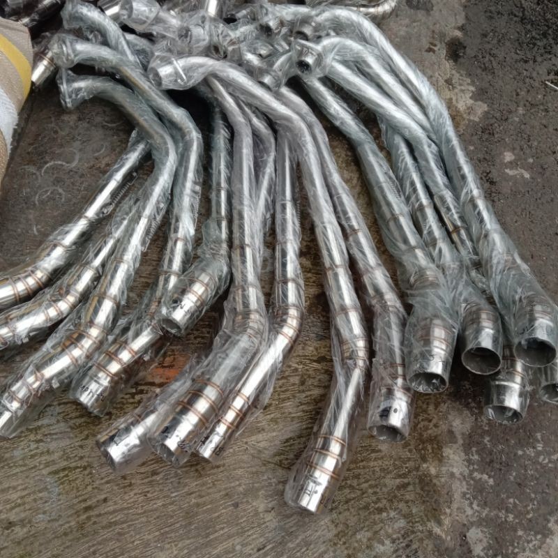 ข้องอใหญ่ท่อสแตนเลส 51 มม.Tmx 150 Supremo Tmx รัสเซีย tc Skygo Pinoy 125/150 Motoposh 125/150 Raider