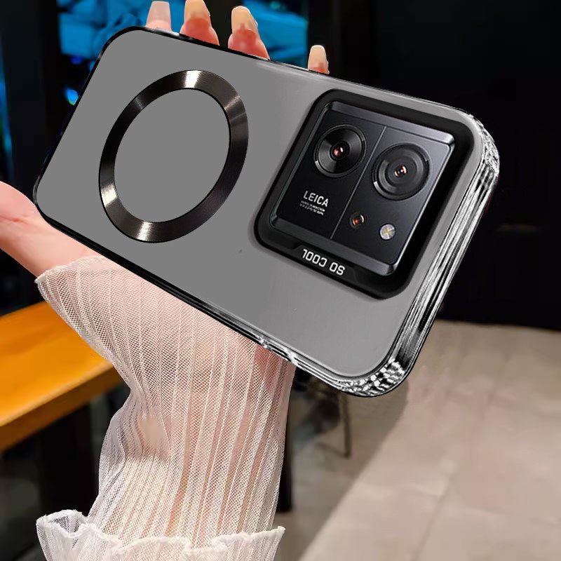 เคส 13t สําหรับ Xiaomi, 13T Pro เคสสําหรับ Xiaomi, 13 เคสโทรศัพท์, กันชนกันลื่น, ขอบนุ่ม, แหวนดูดแม่เหล็กแฟชั่น, ฝาครอบกันกระแทก ybpycxq