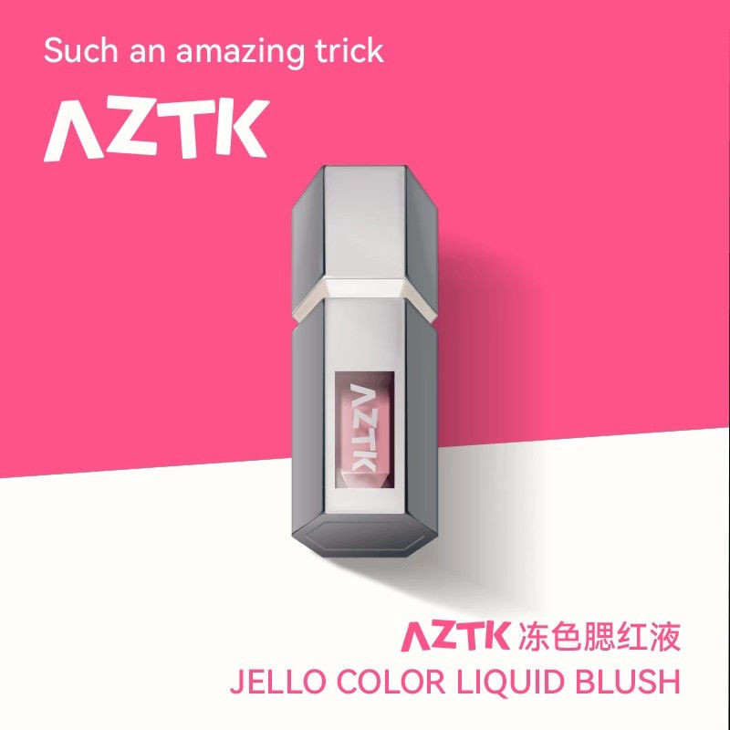 AZTK Liquid Blush Liquid Cream Mud jc04jc03 Expansion Shrink Brightening jc01 Nude แต่งหน้านักเรียนห