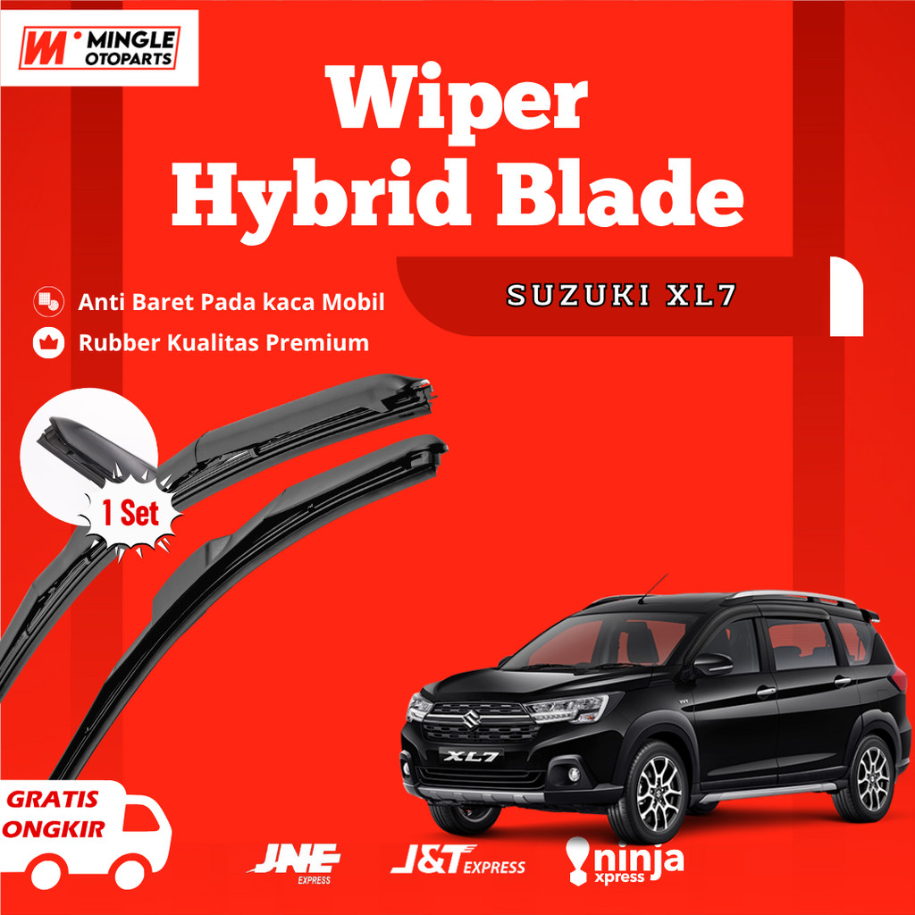 ใบปัดน้ําฝน Suzuki XL7 Hybrid ซ้ายและขวา 1 ชุด