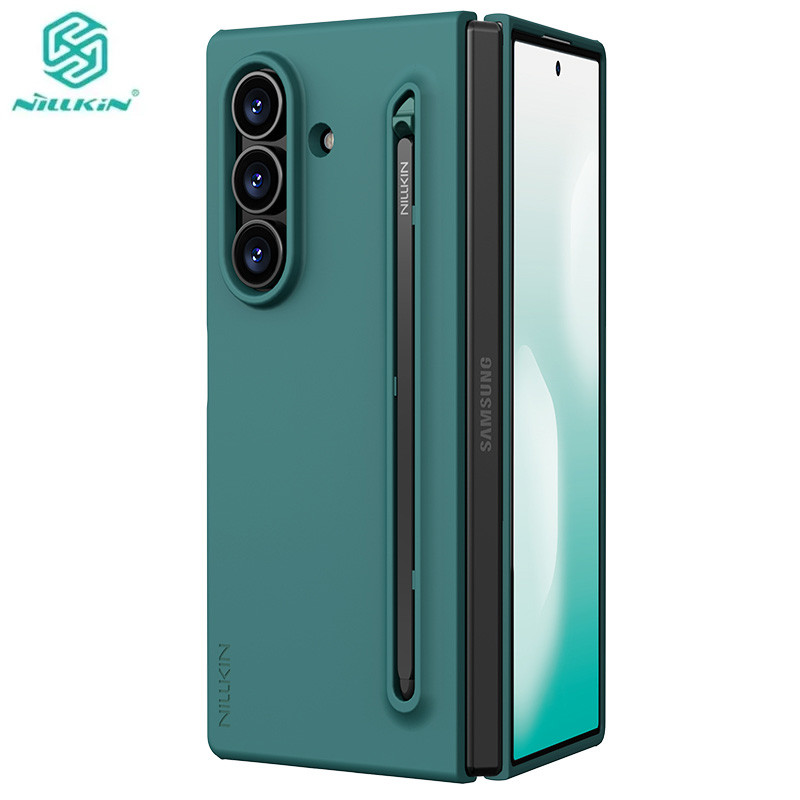 เคส Samsung Z Fold 7 กรณีปากกา NILLKIN Flex Pure พับซิลิโคนเหลวสําหรับ Galaxy Z Fold7
