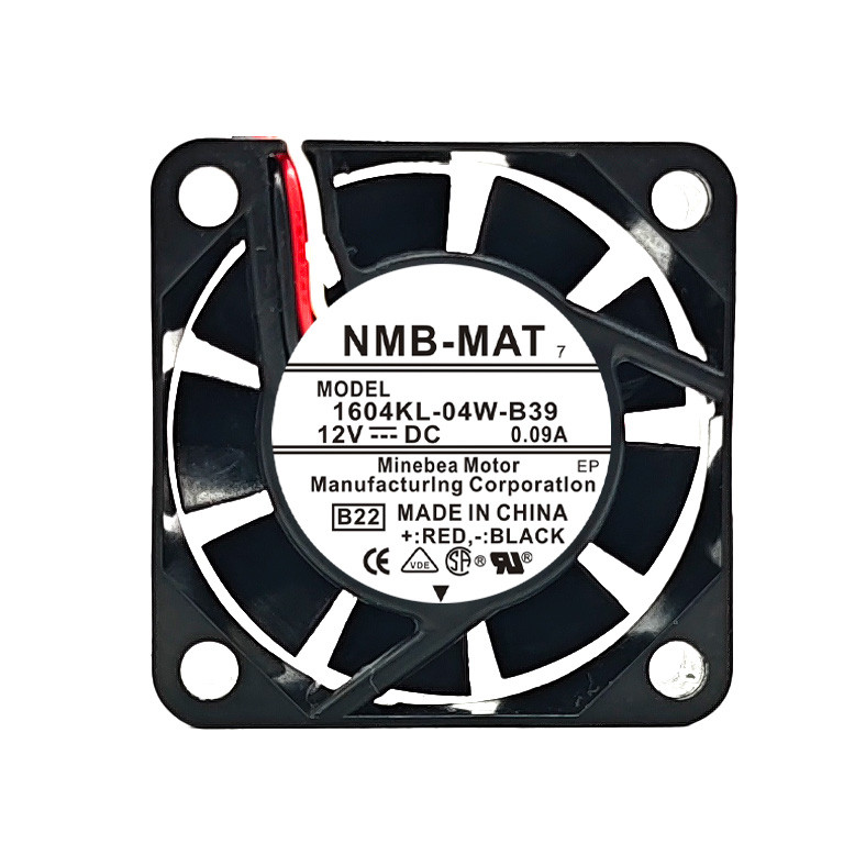 NMB 1604KL-04W-B39 4 ซม.4010 12V 0.09A Agawa Servo Driver พัดลมระบายความร้อน