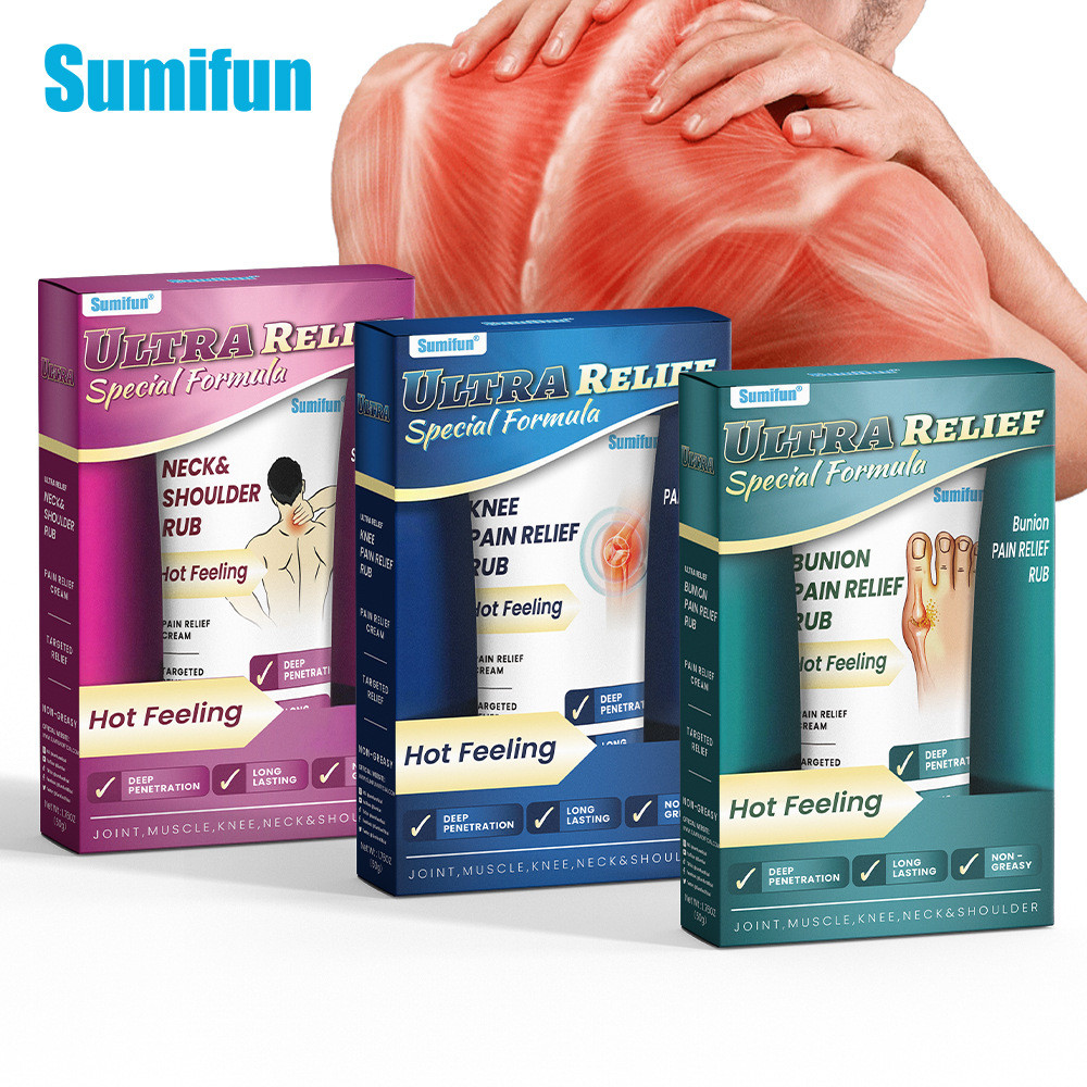 Sumifun Ointment Soothing Pain Relief Cream คอไหล่เข่าเอวขา Joint Care Ointment ขายส่ง