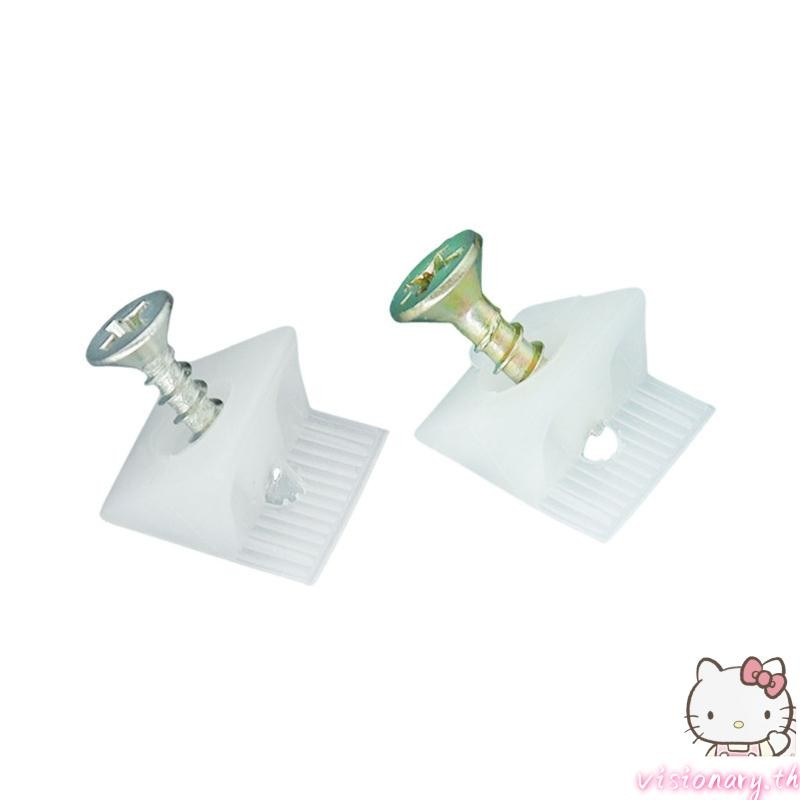 วิสัยทัศน์50ชิ้นเฟอร์นิเจอร์หน้าอกลิ้นชักด้านล่างซ่อมแก้ไขชุดมุมพลาสติกรหัสทนทาน