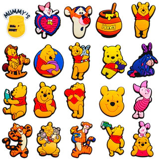 Charm MEIDJ ตัวติดรองเท้า Pvc ตัวการ์ตูน สำหรับตกแต่ง MEIDJ Diy รองเท้าหัวโต ติดง่าย น่ารัก