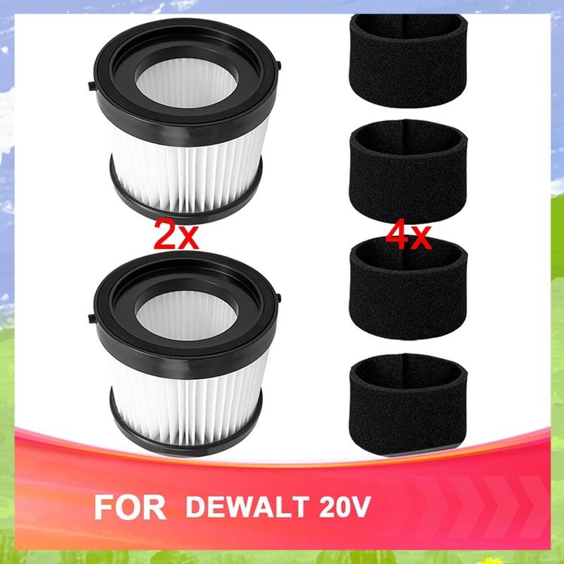 DCV5011H เปลี่ยน HEPA Filter สําหรับเครื่องดูดฝุ่นไร้สาย 20V DCV501HB พร้อมตัวกรองแขนโฟม