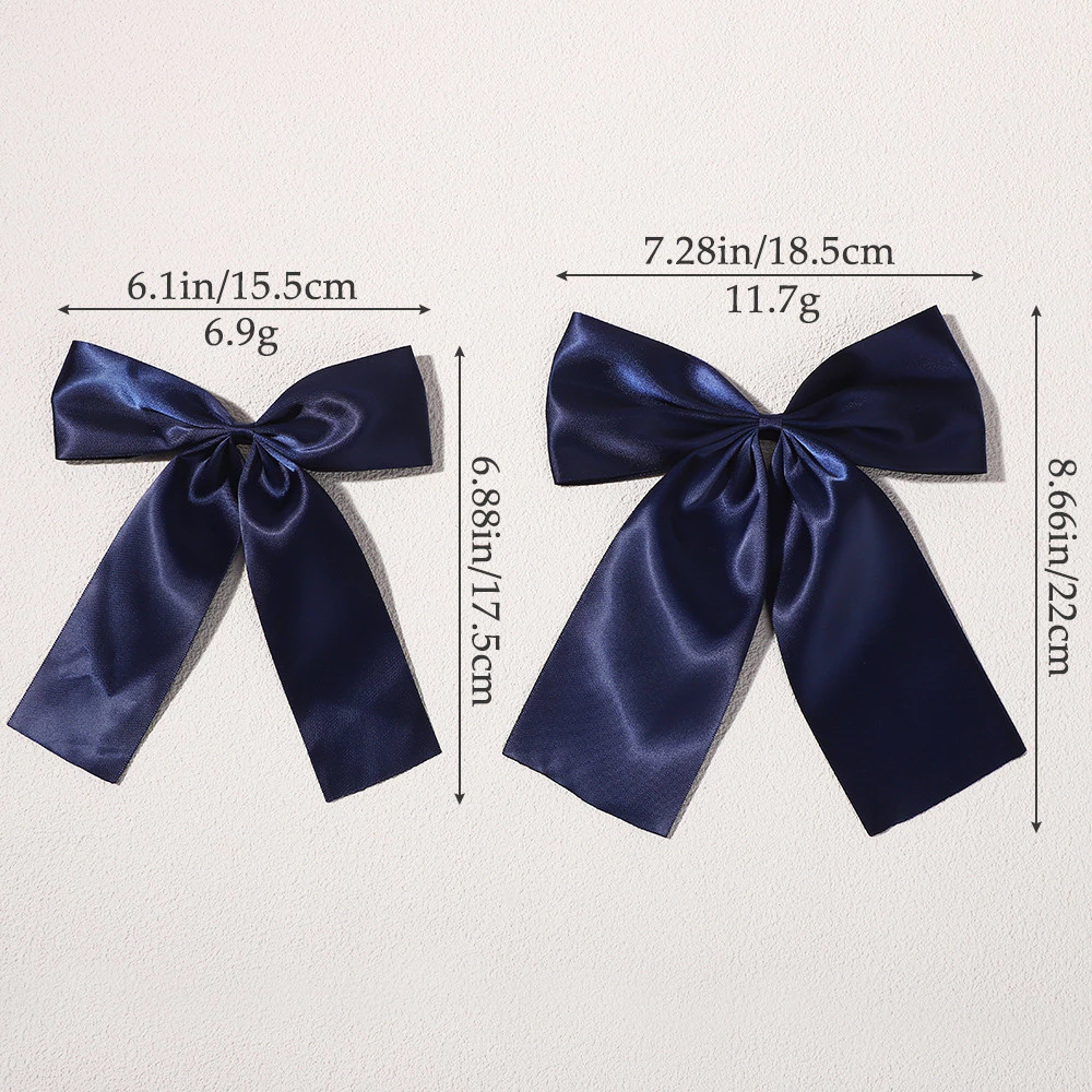 1pc สาวสไตล์บัลเล่ต์โบว์ผูกผมยาวริบบิ้นกิ๊บสาวหวานครึ่งผูกผม Headwear แฟชั่นแฟชั่นเครื่องประดับผม thumbnail 5