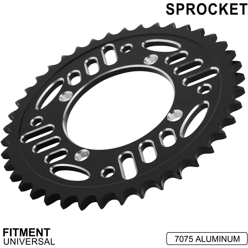 รถจักรยานยนต์428 41ครั้งด้านหลังเฟืองโซ่76มิลลิเมตร ซีเอ็นซี สําหรับ CRF เอ็กซ์อาร์ สสส อพอลโล RFZ เ