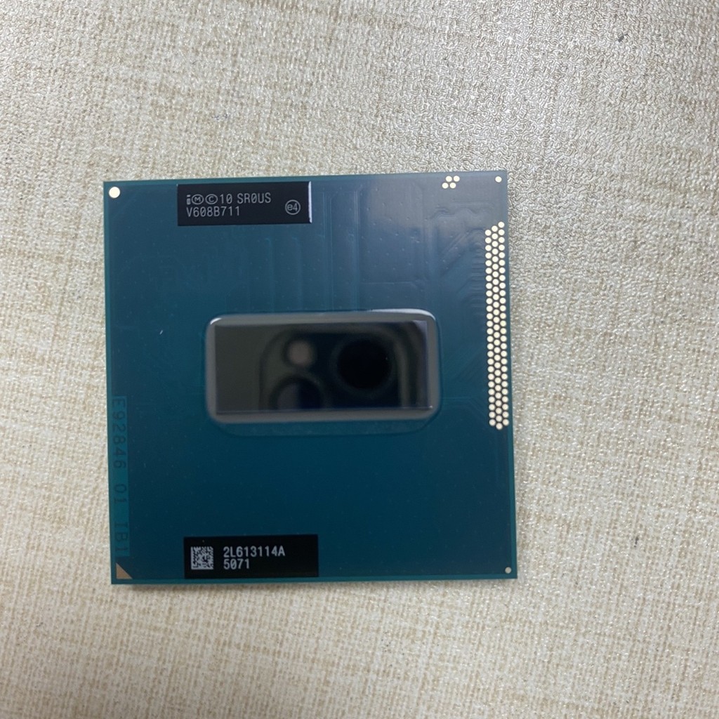 I7 3610QM 2.3-3.3G/6M SR0MN Quad-Core Eight-Core PGA Third Generation CPU