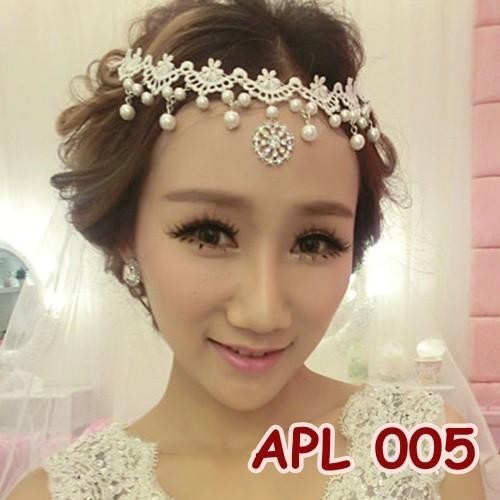 เครื่องประดับสร้อยคอ Headpiece เจ้าสาว APL005