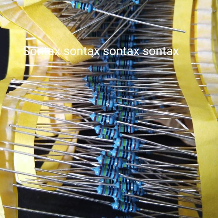 (READ DESCRIPTION!!) 1m 1 m mega 1mega ohm ตัวต้านทาน werstan r 1/4 0.25 w วัตต์ 1% taiwan