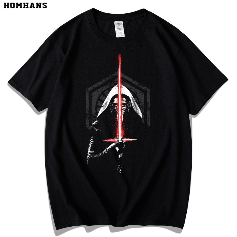 เสื้อยืดแขนสั้นผ้าฝ้ายแท้ สไตล์ Star Wars Commemorative Edition สำหรับทั้งผู้ชายและผู้หญิง