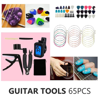 [COD]SONAYA 66PCS Guitar Tool Kit – ชุดเปลี่ยนสายพร้อม Capo, Tuner, Winder, Picks