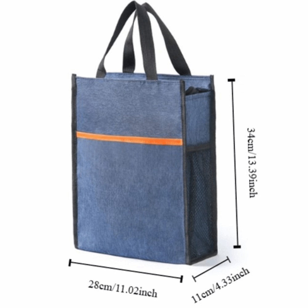 MAGICIANIP Office Tote Bag, กระเป๋าถือนักเรียนที่ทนทานเกินจริง, สํานักงานกระเป๋าเอกสาร Cation คุณภาพสูง ราคา ถูกที่สุด ดีลบีเคเค แกลเลอรีภาพที่ 5