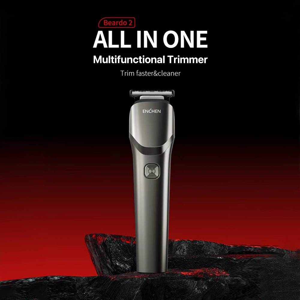 ENCHEN เครื่องตัดขนไฟฟ้า Beardo2 ปัตตาเลี่ยนผมมืออาชีพอัพเกรด 8000RPM ผม/Beard Trimmer